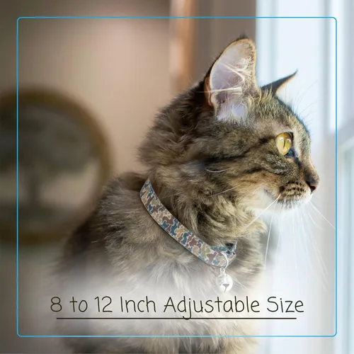 Miniatura 2 de Country Brook Petz - Creekbottom Camo Cat Collar - Camouflage Collection Featuring Rugged Designs