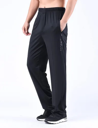 Miniatura 2 de Zoulee Nuevos pantalones deportivos con cremallera frontal para hombre