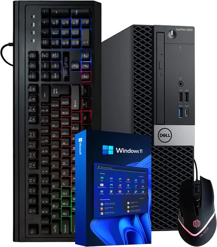 Miniatura 6 de Dell Computadora de escritorio Windows 11 OptiPlex 5060 Intel Core i5-8500 de seis núcleos (4.3GHz Turbo) 16GB DDR4 RAM 500GB SSD de estado