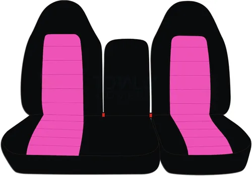 Miniatura 7 de Funda para asientos y apoya brazos de camiones, asiento delantero dividido 60/40 con apertura en el medio, para camión 1997-2000 Ford F-150, de 21