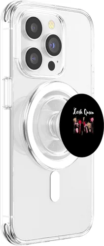 Miniatura 3 de Lash Queen Confidence Beautiful Self Esteem Cute Women PopSockets MagSafe PopGrip for iPhone