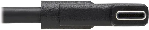 Miniatura 5 de Tripp Lite Cable USB C USB 3.2 Gen 2 en ángulo recto 100W PD Carga M/M 1M (U420-01M-G25ARA)