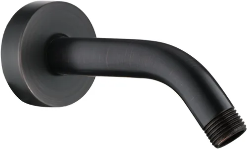 Miniatura 16 de BRIGHT SHOWERS Brazo de extensión de cabezal de ducha de 13 pulgadas con brida, brazo elevador en forma de "S" de alto alcance, brazo de tubo