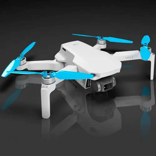 Miniatura 4 de Master Airscrew Bundle - Hélices Stealth para DJI Mini 2, Mini 2 SE, Mini SE y Mini 4K - Rojo + Azul