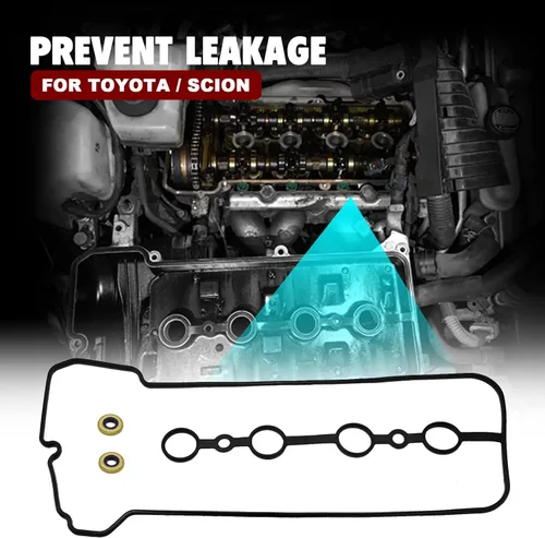 Miniatura 2 de Juego de juntas de tapa de válvula de repuesto para Toyota Scion 1.5L 1NZ-FE 2000-2019 – Reemplaza VS50624R 11213-21011 – Compatible con Prius Yaris