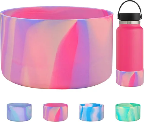 Miniatura 29 de HEYSKAY Funda protectora de silicona para botella de agua Hydro Flask y compatible con Stanley Tumbler, Yeti, Simple Modern, accesorios para Mezcla