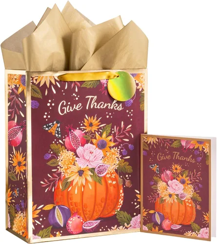 Miniatura 9 de LeZakaa Bolsa de Regalo Holográfica para Niños, Niños y Niñas, Sombrero de Bruja de Calabaza Malvada de Arcoíris en Diseño Negro con Papel de Seda