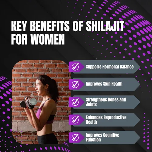 Miniatura 4 de Shilajit Cápsulas de 1000 mg – Shilajit puro para mujeres con ácido fúlvico orgánico para energía y apoyo inmunológico, suplementos minerales