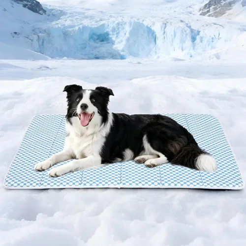 Miniatura 54 de Tapete para jaula para perros de tamaño XL, cama de espuma viscoelástica de 41 x 27 pulgadas, lavable y antideslizante, tapete ultrasuave para Oscuro