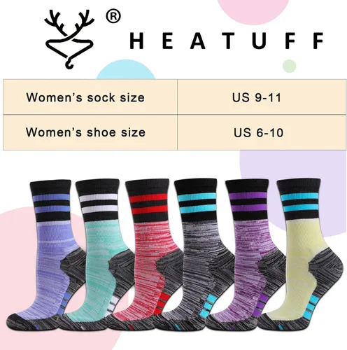 Miniatura 6 de Heatuff - Calcetines deportivos para mujer 6