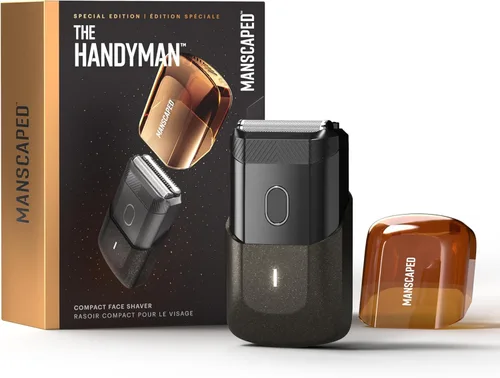 Miniatura 10 de MANSCAPED® The Handyman™ - Afeitadora facial compacta - Recortadora de vello facial portátil de viaje para hombres, afeitadora recargable USB-C