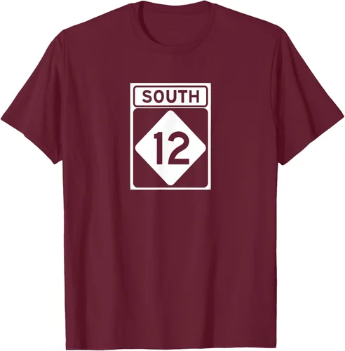 Miniatura 12 de Highway 12 South NC Outer Banks North Carolina Hwy - Camiseta, Negro, S