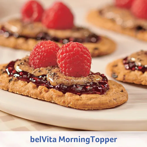 Miniatura 14 de belVita Barras de desayuno galletas, arándanos, 30 paquetes en total, 6 cajas (4 galletas por paquete)