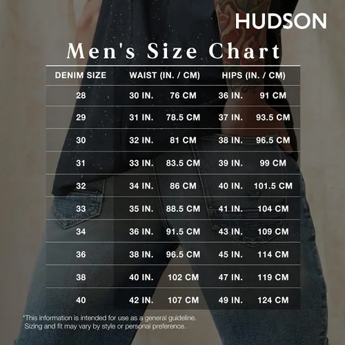 Miniatura 4 de HUDSON Mens Blake Slim Straight Twill Pant Rp