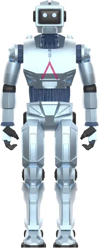 Miniatura 3 de Super7 Reaction Figure Logic ATM-301 (Azul) - Figura de acción Logic de 3.75" - Coleccionables clásicos de ciencia ficción y hip hop y juguetes retro