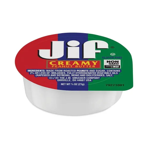 Miniatura 5 de Jif Mantequilla cremosa de maní, control de porciones, 1.1 onzas, 120