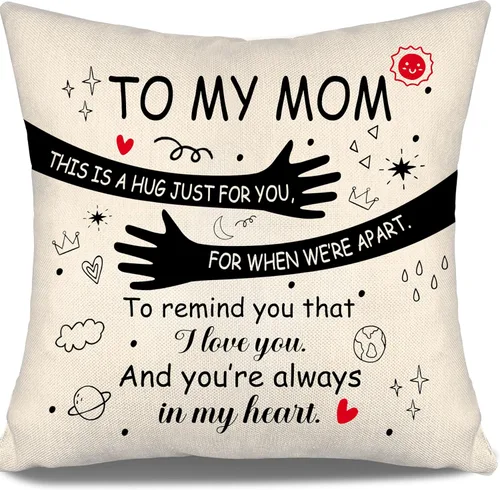 Miniatura 32 de Fundas de almohada para nieto de abuelos: este es un abrazo solo para ti cuando estamos separados para recordarte que te amamos y que siempre estás