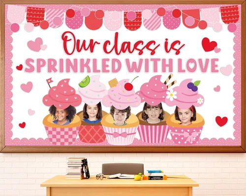Miniatura 13 de Conjunto de Tablero de Anuncios Bombilla Keep Shining, Decoración Motivacional para el Aula, Regreso a la Escuela, Recortes de Papel Temáticos