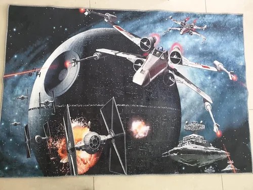 Miniatura 3 de Starwars - Alfombra de estrella de la muerte, C569 ((23"x31")=23.6x31.5 in)