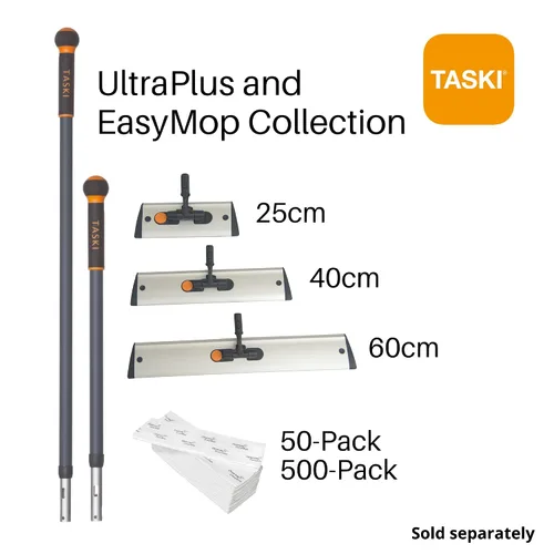 Miniatura 2 de Taski D7520281 Ultra Plus - Marco de trapeador, cabezal de trapeador comercial resistente, 24 pulgadas de ancho (23.6 in)