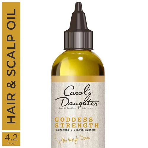 Miniatura 11 de Carol's Daughter Goddess Strength - Juego de cuidado del cabello, aceite para cabello y cuero cabelludo y acondicionador sin enjuague con aceite