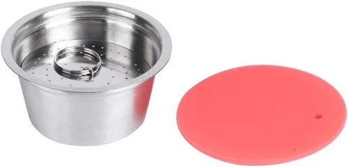 Miniatura 8 de Taza de cápsula de café, cápsulas de café recargables reutilizables de acero inoxidable, accesorio de café de cápsula compatible con cafetera Dolce