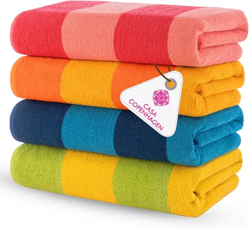 Miniatura 29 de CASA COPENHAGEN Toallas clásicas para trapeador de bar, paquete de 12, 15 x 19 pulgadas, 100% algodón, altamente absorbentes y duraderas, toallas