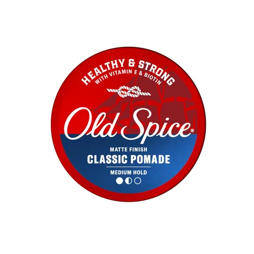 Miniatura 11 de Old Spice Pomada clásica para hombres, sujeción media, bajo brillo, peinado de cabello masculino, 2.22 onzas cada una, paquete doble