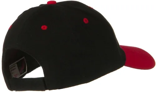 Miniatura 3 de 2 tonos cepillado Bull Denim Mid Profile Cap