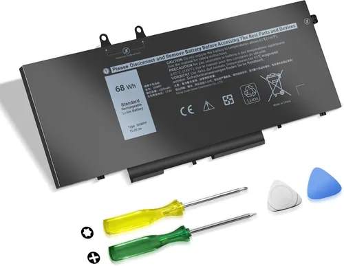 Miniatura 12 de WDX0R - Batería para portátil compatible con Dell Inspiron 13, 14, 15, 7000, 5000, Series 5379, 5567, 5570, 5579, 7378, 7573, 7579, Latitude 3500