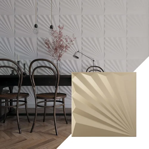Miniatura 36 de Ekena Millwork WP20X20AAWH 19 5/8 pulgadas de ancho x 19 5/8 pulgadas de alto Aire EnduraWall Decorativo 3D Panel de Pared Cubre 2.67 pies cuadrados