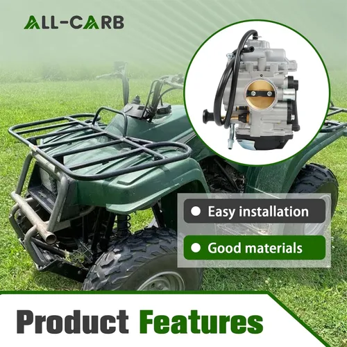 Miniatura 2 de ALL-CARB Repuesto de carburador para Yamaha Wolverine 350 YFM350FX YFM350 FX 4x4 1996-2005 Sustituye a 4KB-14901-10-00 4KB-14901-22-00