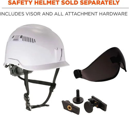 Miniatura 6 de Ergodyne Skullerz 8991 - Visera para casco de seguridad, antiniebla Humo antivaho