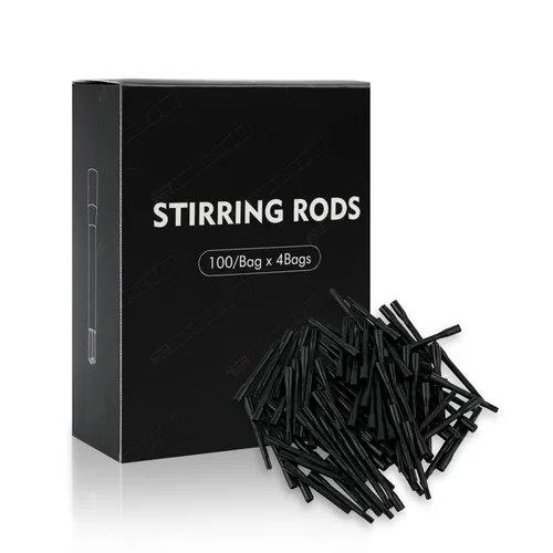 Dragoart 400 varillas de mezcla para mezclador de tinta de tatuaje, suministros de tatuaje desechables para tinta de tatuaje, pigmento, acuarela