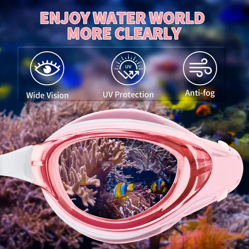 Miniatura 3 de Gafas de natación miope, antivaho, doble correa, hebilla automática, gafas de natación de visión corta para hombres, mujeres, adultos y jóvenes