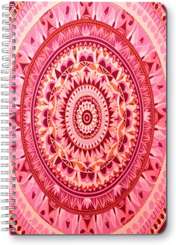 Miniatura 16 de Cuaderno de espiral, doble alambre en espiral, diario de composición escolar, suministros para la escuela y la oficina, 100 páginas, 5.71 x 8.26