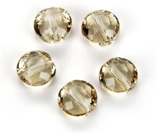 Miniatura 10 de Adabele - 25 cuentas de cristal sueltas con facetas austriacas de 0.315 pulgadas (0.315 in) compatibles con Swarovski Preciosa 5052 SSMR811