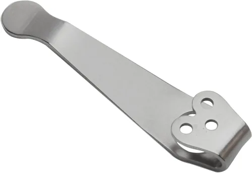 HONUTIGE Clip de bolsillo para Spyderco C81 C10 C11, 3 agujeros, aleación de titanio, clip de bolsillo profundo para cuchillo Spyderco, accesorios