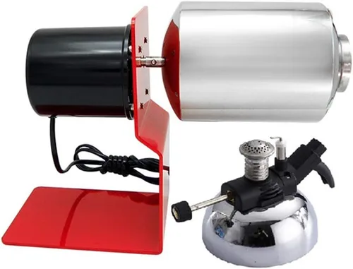 Máquina eléctrica de tostado de café -304 granos de tostador de café para el hogar, semillas de melón, granos de café de maní, máquina para hornear