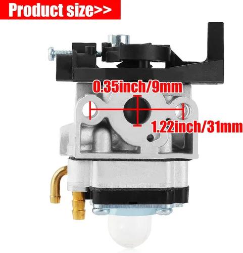 Miniatura 2 de Carburador GX25 GX35 FG110 para 16100-Z0H-053 GX25N GX25NT GX25T GX35NT HHT25S HHT35 HHT35S FG110K1 UMC435 WYB-16C Cortasetos Cortacésped motosierra