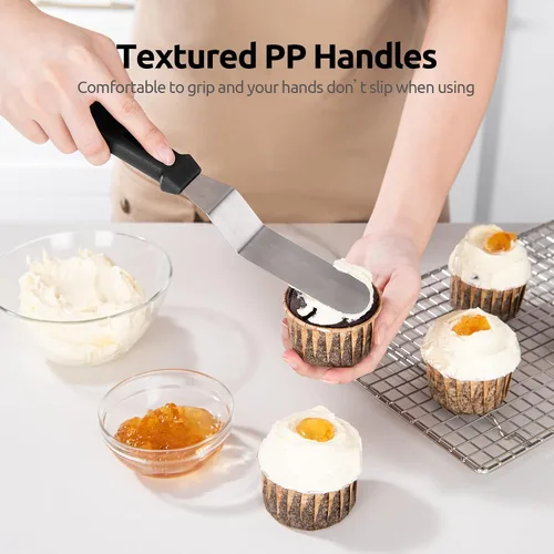 Miniatura 8 de Set de espátulas U-Taste de glaseado con ángulo inclinado