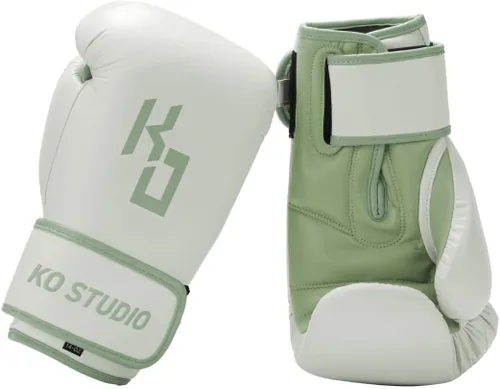 Miniatura 9 de KOSTUDIO Guantes de boxeo para hombres y mujeres - Guantes de cuero para saco pesado, saco de boxeo, Muay Thai, MMA, kickboxing, entrenamiento