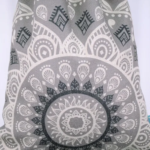 Miniatura 6 de Miomao Mochila con cordón estilo mandala, bolsa de lona para deportes de playa