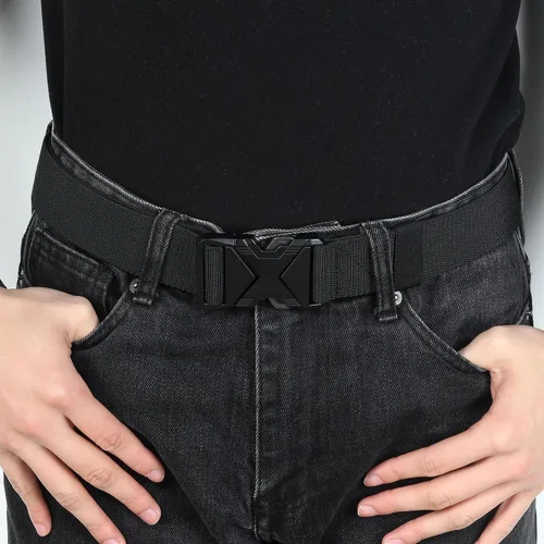Miniatura 6 de Cinturón táctico para hombre ajustable militar