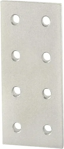 Miniatura 3 de 8020, 4165, serie 10, soporte de placa plana rectangular de aluminio de 8 agujeros, soporte de conector de montaje recto para extrusión de aluminio