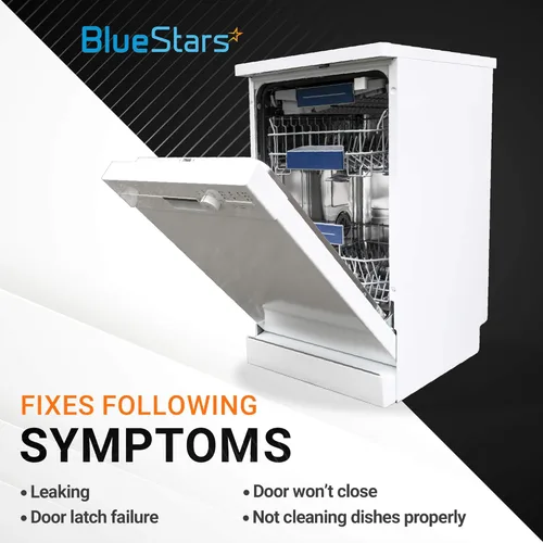 Miniatura 3 de BlueStars W10195839 - Ajustador de estante para lavavajillas, compatible con lavavajillas Whirlpool Kenmore KitchenAid Jenn-Air, sustituye a