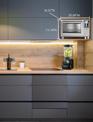 Miniatura 12 de Nuwave Bravo XL Pro - Horno tostador con freidora de aire con combo de parrilla, nuevo sistema de convección ultrarrápido 2025, 35% más crujiente, 2