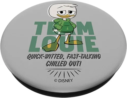 Miniatura 2 de Disney DuckTales Team Louie Portrait PopSockets PopGrip: agarre intercambiable para teléfonos y tabletas