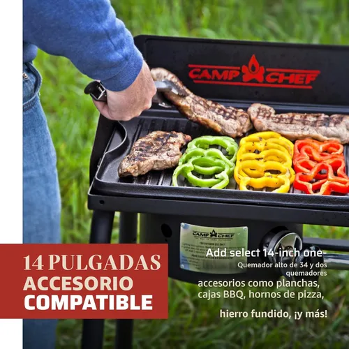 Miniatura 4 de Camp Chef EX60LW Explorer - Estufa de cocina modular para acampar al aire libre con 2 quemadores