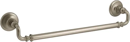 Miniatura 3 de Kohler 72567-SN Artifacts® - Toallero (18 pulgadas), níquel pulido vibrante